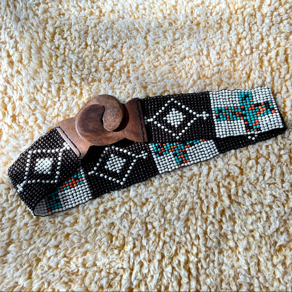 Boho beaded belt!